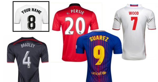 Football Shirt Printing Salford