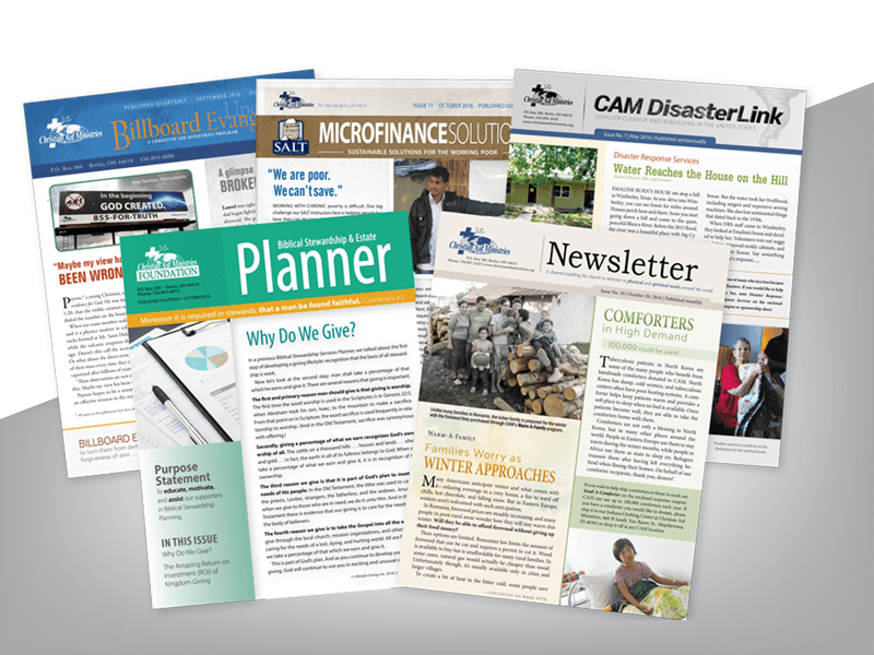 Newsletters-Printing-Salford