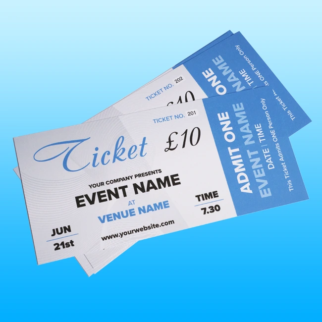 Tickets-Printing-Salford